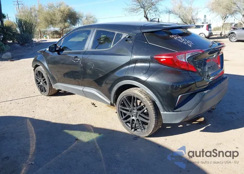 2019 Toyota C-Hr Le z USA, uszkodzony, nr VIN JTNKHMBX7K1026753